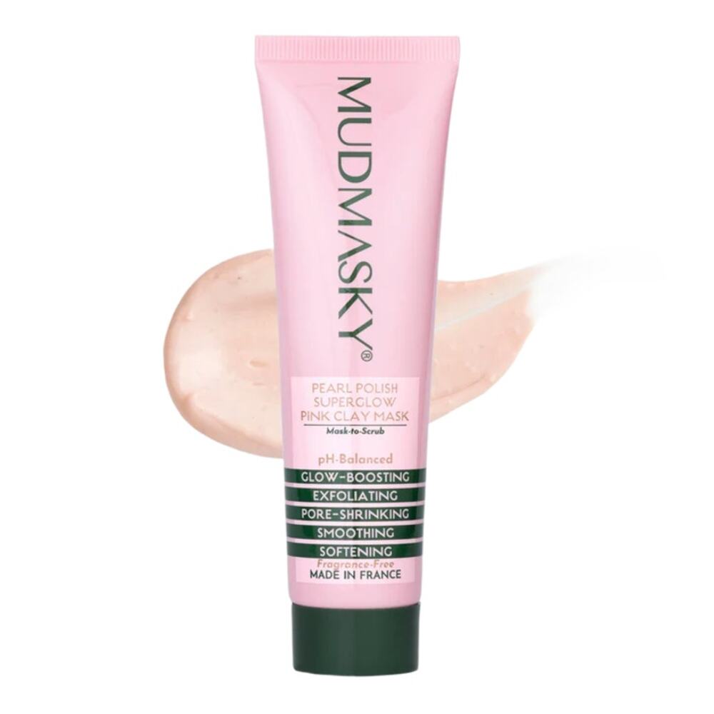 ⭐PICK 3/$15 MUDMASKY Pearl Polish Superglow Pink Clay Mask